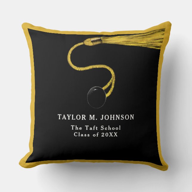 Graduation 2026 Keepsake Throw Pillow (Front)