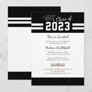 Graduation 2026 Modern Grad Party Invitation