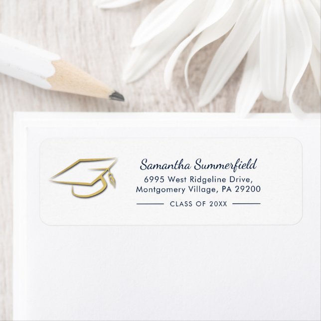 Graduation 2026 Modern Return Address (Insitu)