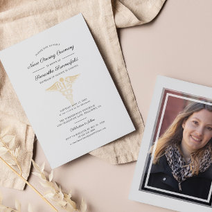 Graduation 2026 Nurse Pinning Ceremony Invitation