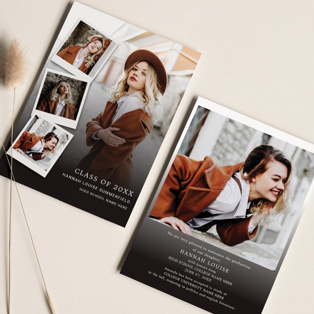 Graduation 2026 Open House Photos Party Invitation (Creator Uploaded)