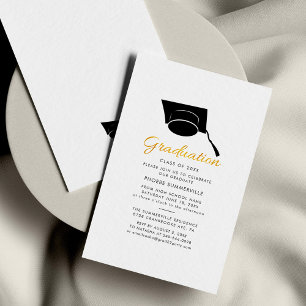 Graduation 2026 Party Minimalist Party Invitation