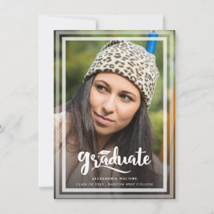 Graduation 2026 Photo Script Grad Announcement