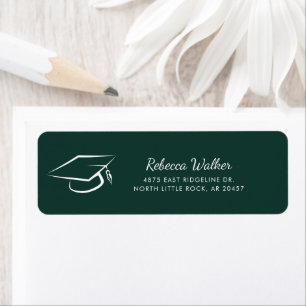 Graduation 2026 Script Green Return Address