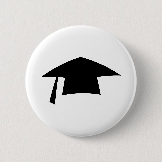 graduation 6 cm round badge (Front)