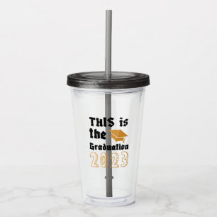Graduation Acrylic Tumbler