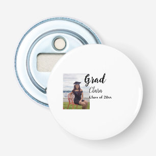 Graduation add name class of 20xx congrats add pho bottle opener