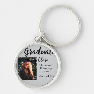 Graduation add name class of 20xx congrats add pho key ring