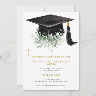 Graduation and Confirmation Dinner Invitation