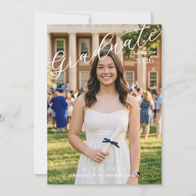 Graduation Announcement (Front)