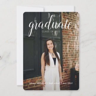 Graduation Announcement