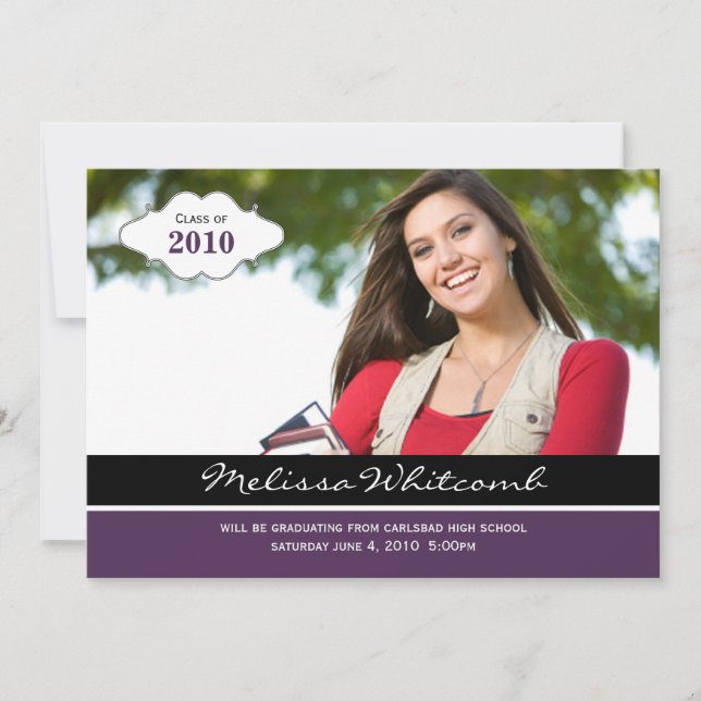 Graduation Announcement (Front)