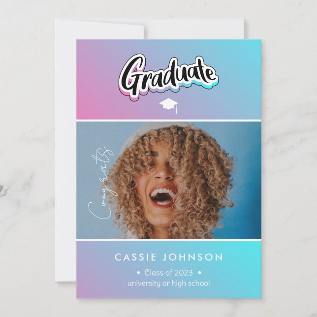 Graduation announcement (Front)