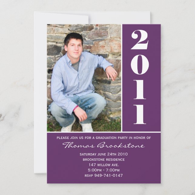 Graduation Announcement (Front)