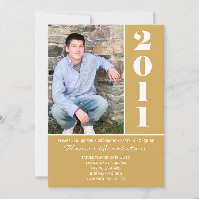 Graduation Announcement (Front)