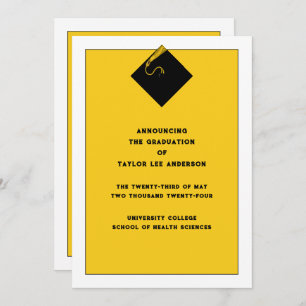 Graduation Announcement 