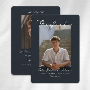 Graduation Announcement and Invitation with Photo