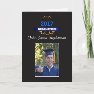 Graduation Announcement Custom Photo and Year