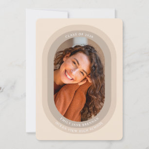 Graduation Announcement Grad Photo Card