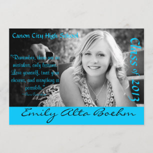 Graduation Announcement Invitation