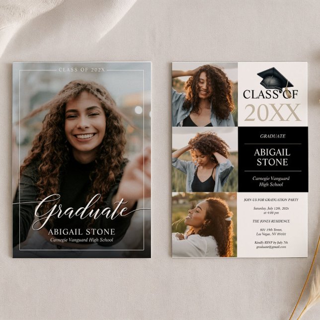  Graduation Announcement Invitation (Creator Uploaded)