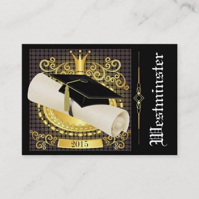 Graduation Announcement / Invitation - SRF (Front)