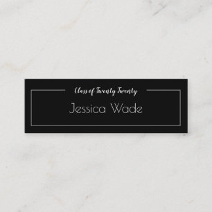 Graduation Announcement Name Card Class of 2022
