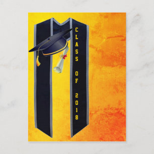 Graduation Announcement Postcard