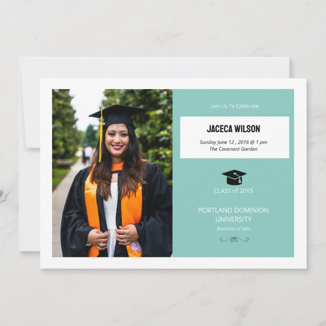 Graduation Announcement Template (Front)