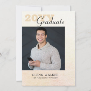 Graduation Announcement with Photo