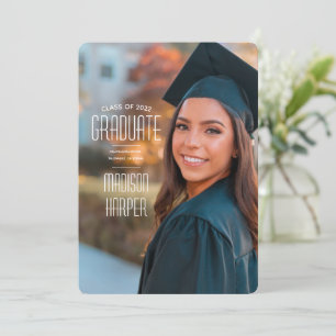 Graduation Announcements Desert Blue