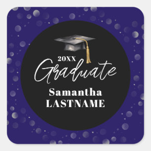 Graduation Any Year Announcement Seal Sticker