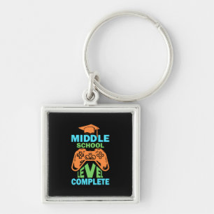 Graduation Art Middle School Level Complete Key Ring
