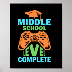 Graduation Art   Middle School Level Complete Poster