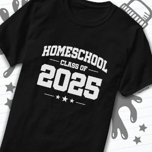 Graduation Back to Home School Class of 2025 T-Shirt