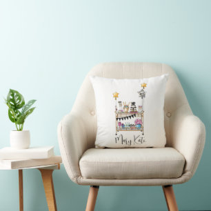 Graduation Bar Cart Keepsake Custom Cushion