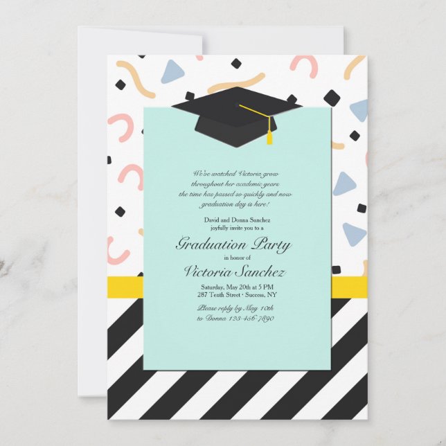 Graduation Bash Invitation (Front)