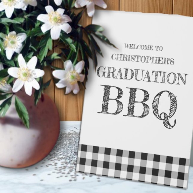 Graduation BBQ Gingham (Creator Uploaded)