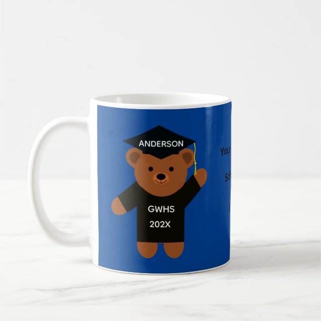 Graduation Bear #2-2 Mug (Left)