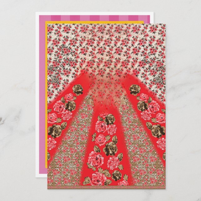 Graduation, Birthday & Party Invitation Cards (Front/Back)