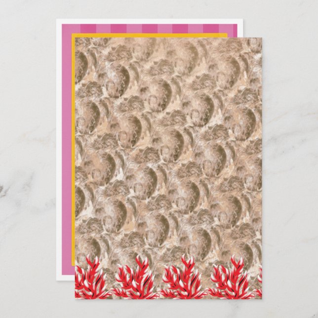 Graduation & Birthday Party Invitation Cards (Front/Back)