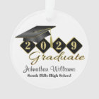Graduation Black and Gold Classic 20XX Photo