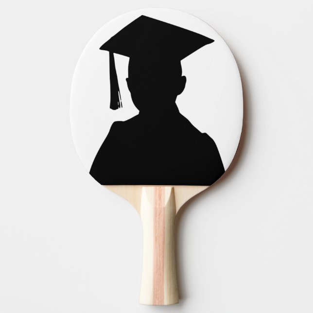 GRADUATION BOY PING PONG PADDLE (Front)