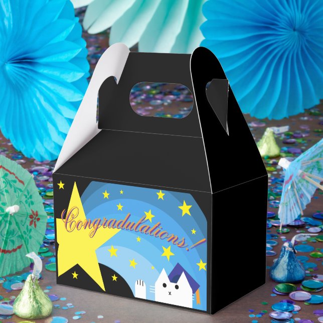 Graduation caja de regalo favour box (Party)