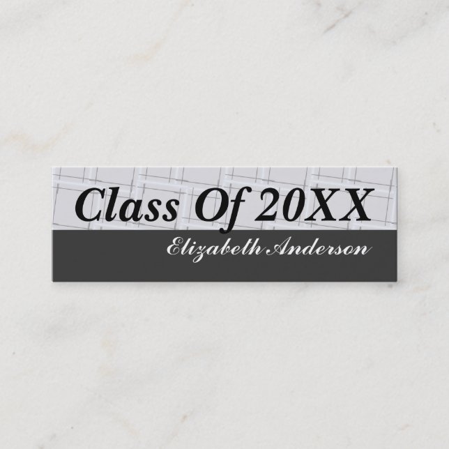 Graduation Calling Card (Front)
