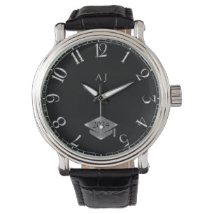 Graduation cap 2024 - personalised watch