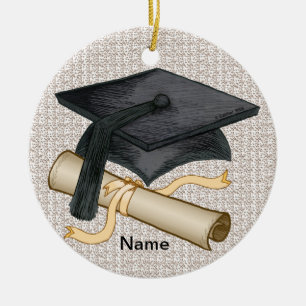 Graduation Cap Diploma Ornament