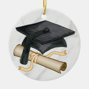 Graduation Cap Diploma ornaments