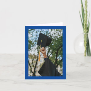 Graduation Cap In Hand Greeting Card
