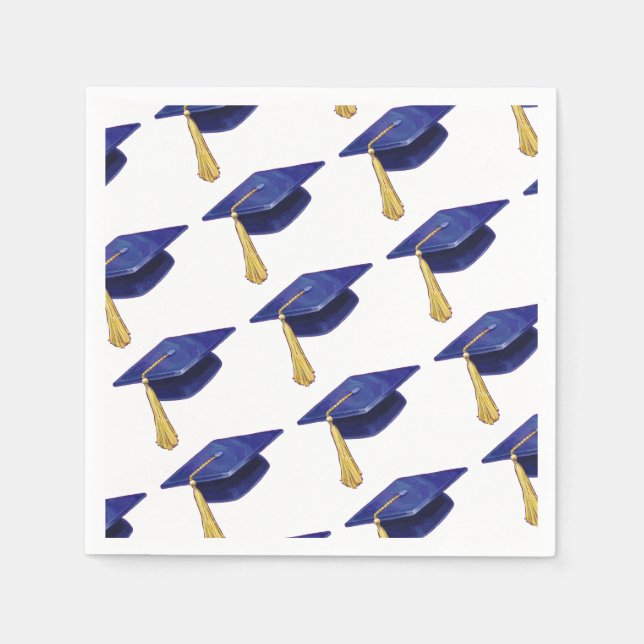 Graduation Cap Napkin (Front)
